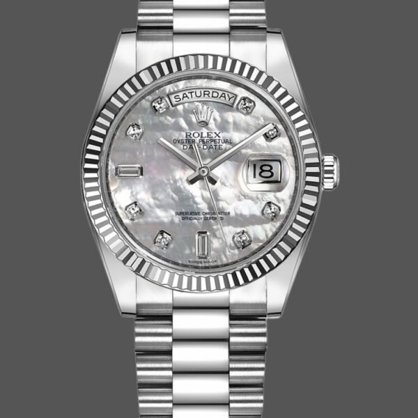 Rolex Day-Date 118239 MOP Dial 36mm Unisex Replica Watch