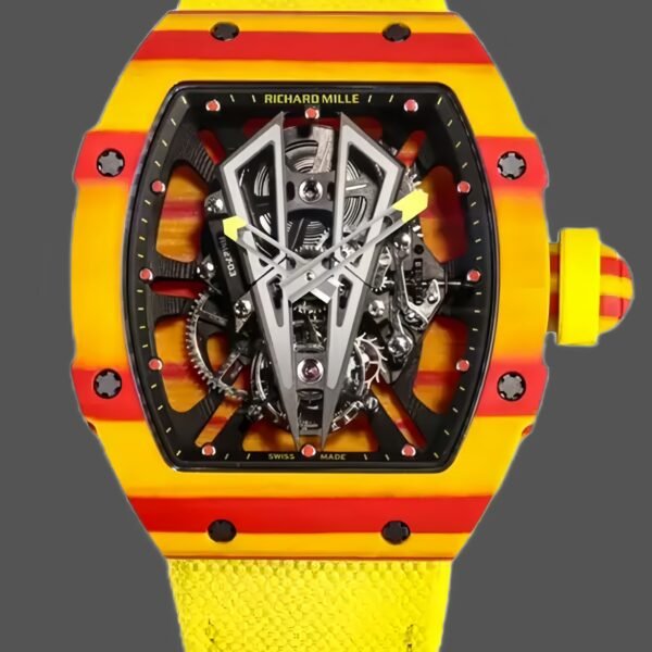 Richard Mille RM27-03 Tourbillon Rafael Nadal Yellow TPT Quartz Edition Yellow Carb
