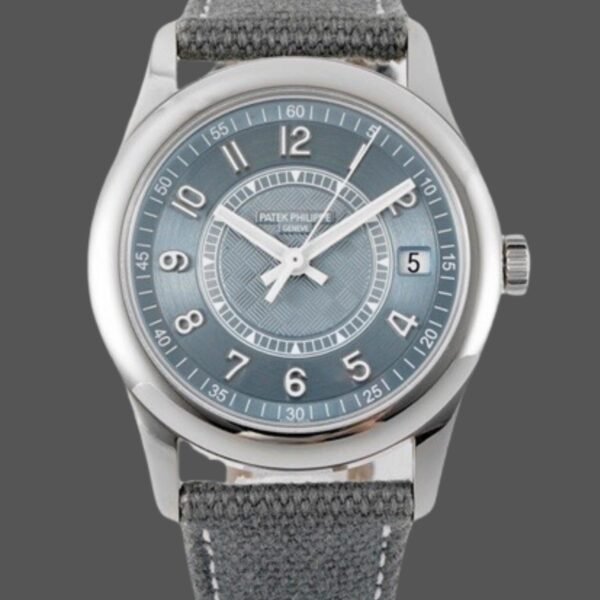 Replica Patek Philippe Limited Edition Calatrava 40mm 6007A 001 Blue Dial Mens Watch