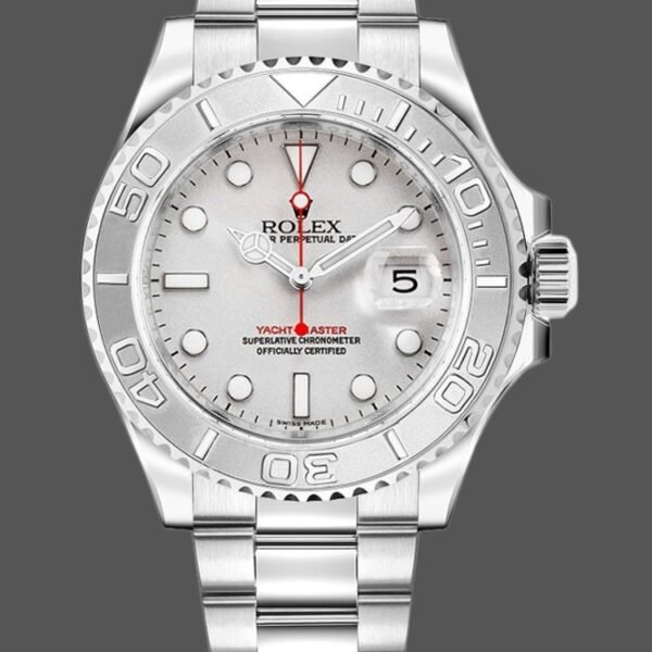 Rolex Yacht Master 16622 Silver Dial 40mm Mens replica watch