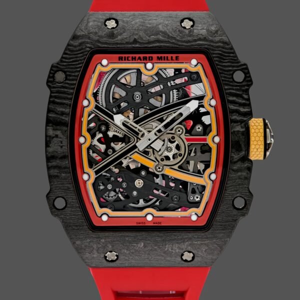 Richard Mille RM 67-02 Extra Flat Italy Carbon TPT Red Yellow
