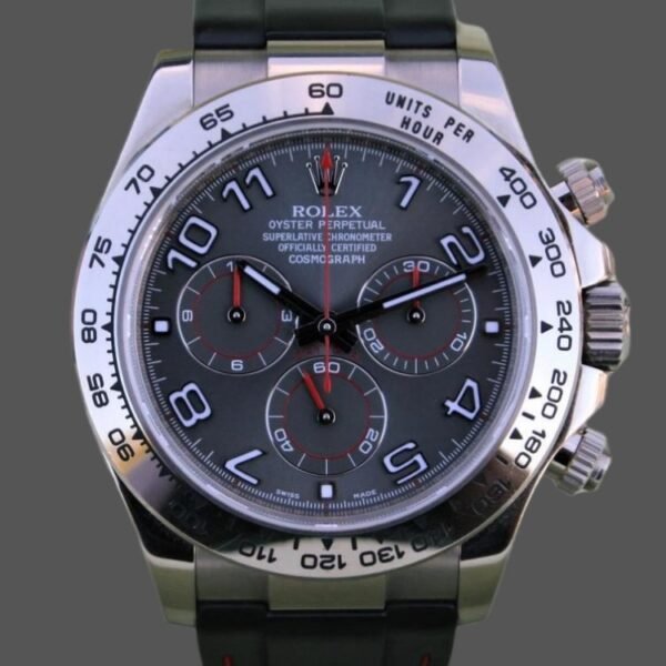 Rolex Cosmograph Daytona 116519 Grey Racing Dial 40mm Mens Replica Watch