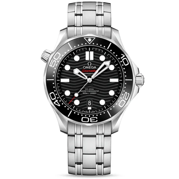 OMEGA Seamaster Diver 300m 42mm Black Dial Men's Bracelet Watch