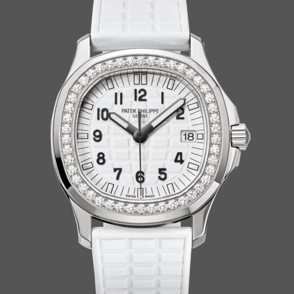 Replica Patek Philippe Aquanaut White 5067A 024 36mm Lady Watch